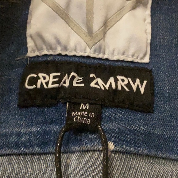 Create 2MRW Fur Jean Jacket - Picture 3 of 4